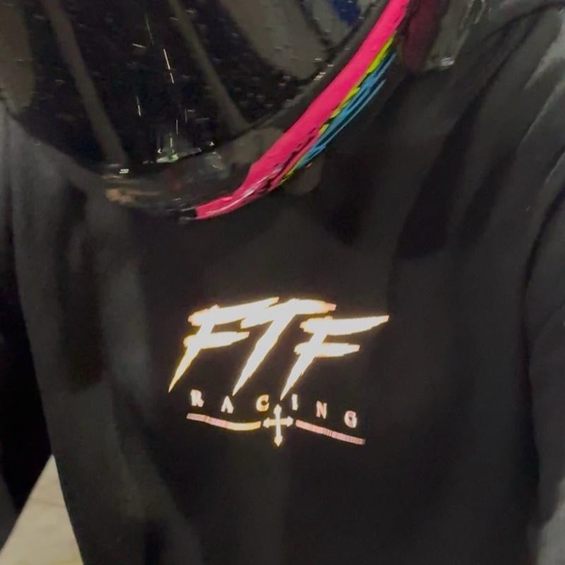 Reflective Bike Life Hoodie | Motorcycle Streetwear – FTF Racing