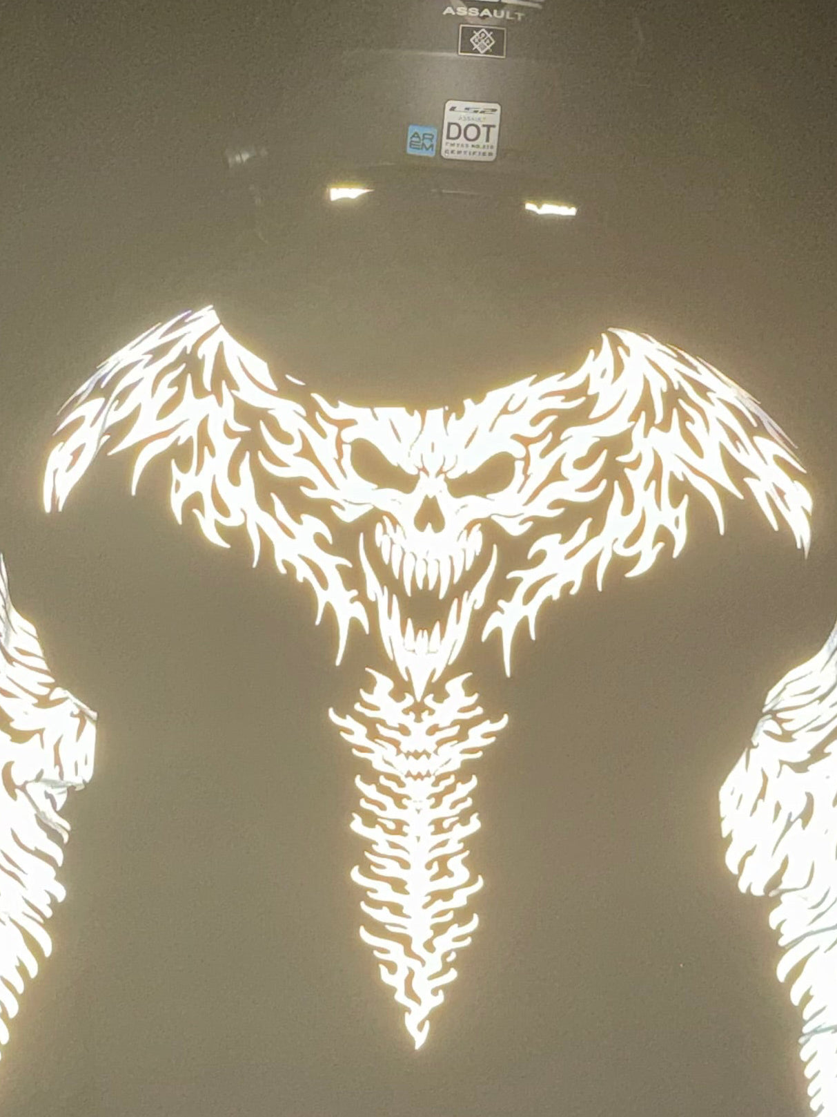 Reflective Skeleton Biker Hoodie – Night Riding gear | FTF Racing
