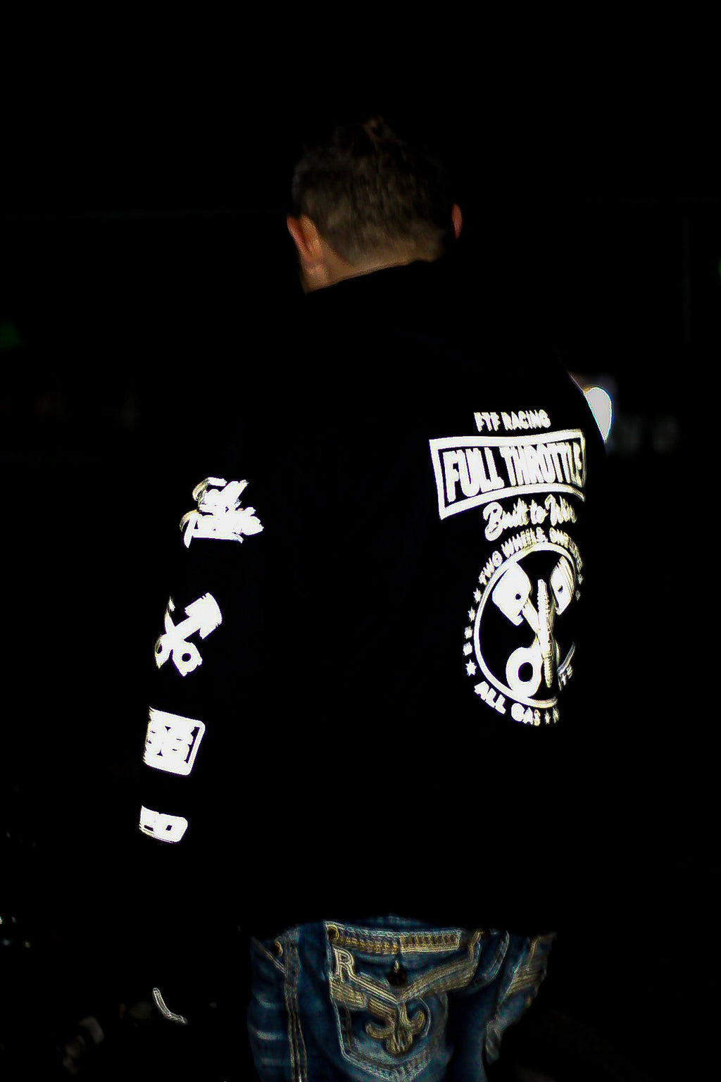 Reflective Motorcycle Hoodie – Night Visibility Riding Gear | FTF Racing