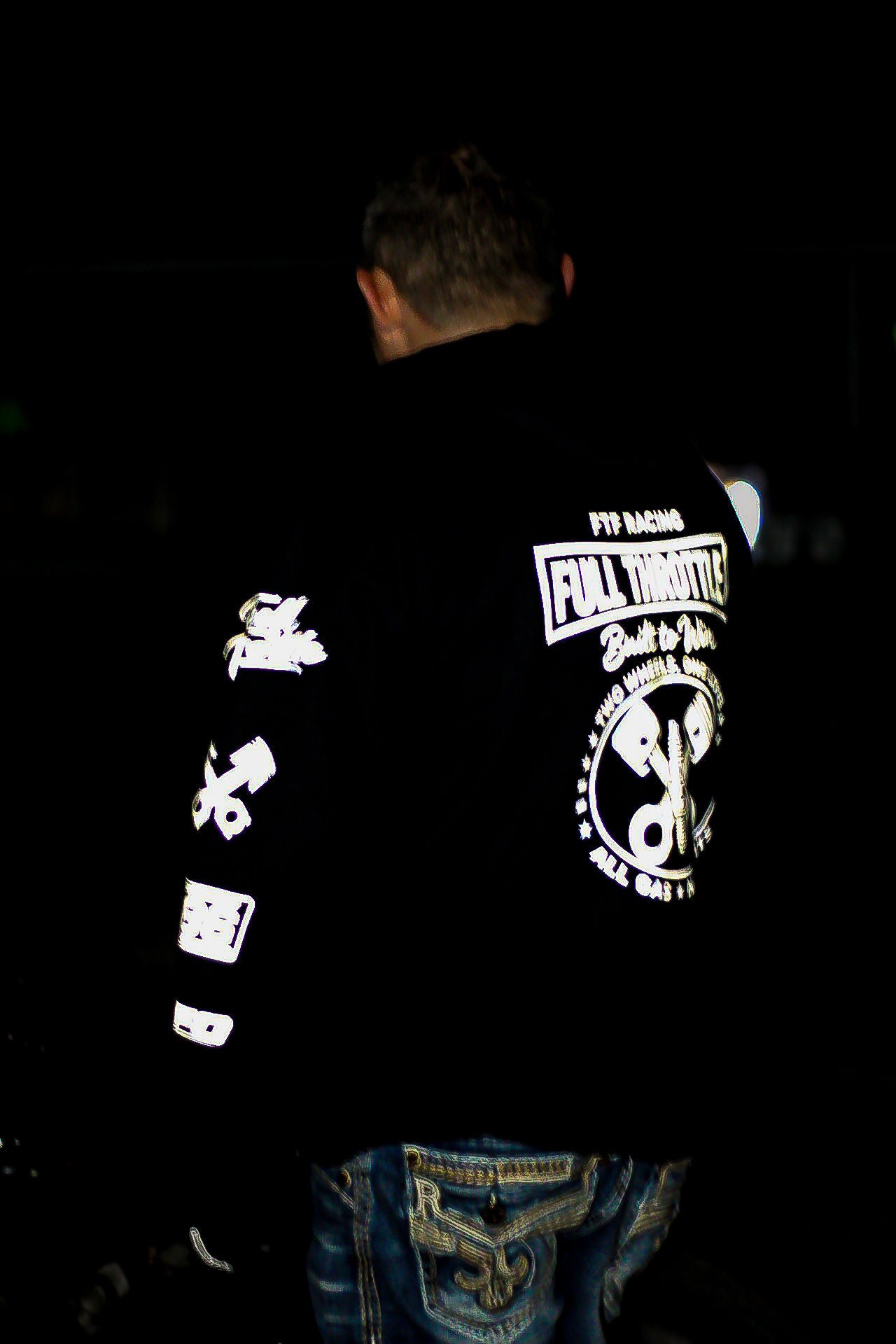 Reflective Motorcycle Hoodie – Night Visibility Riding Gear | FTF Racing