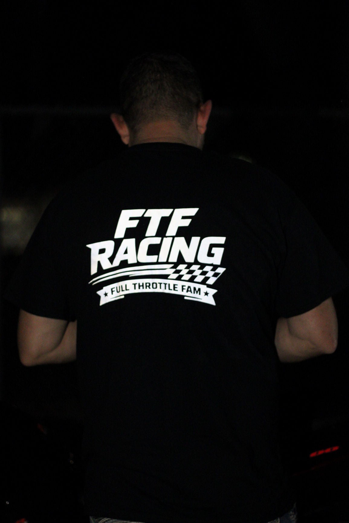 Reflective FTF Racing T-Shirt – Night Visibility Motorcycle Shirt – High Visibility Rider T