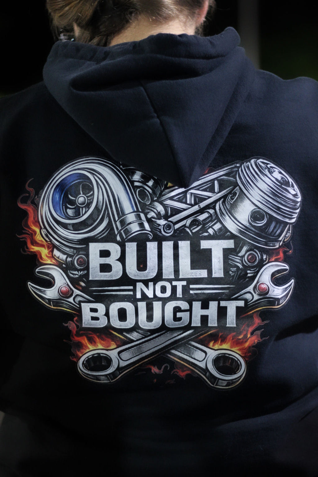 Built Not Bought Hoodie, Motorcycle Hoodie, Racing Hoodie, Gearhead Hoodie, Car Enthusiast Hoodie, Mechanic Hoodie, Graphic Hoodie, Automoti