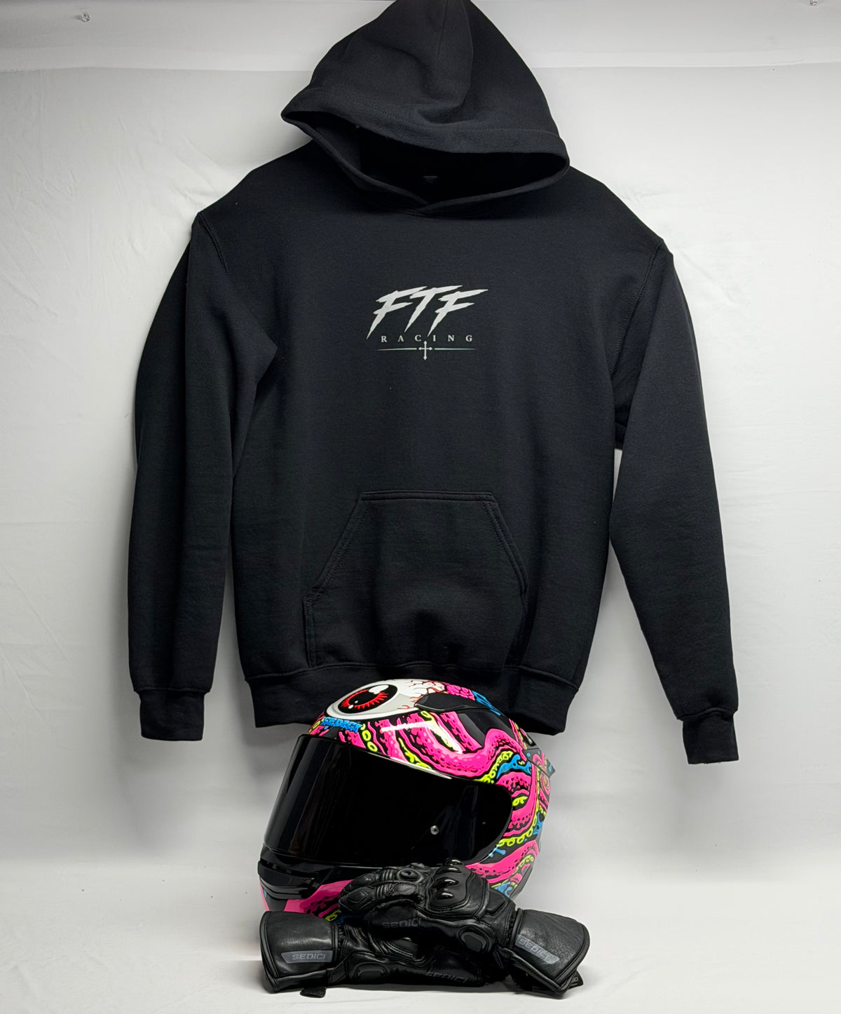 Reflective Bike Life Hoodie | Motorcycle Streetwear – FTF Racing