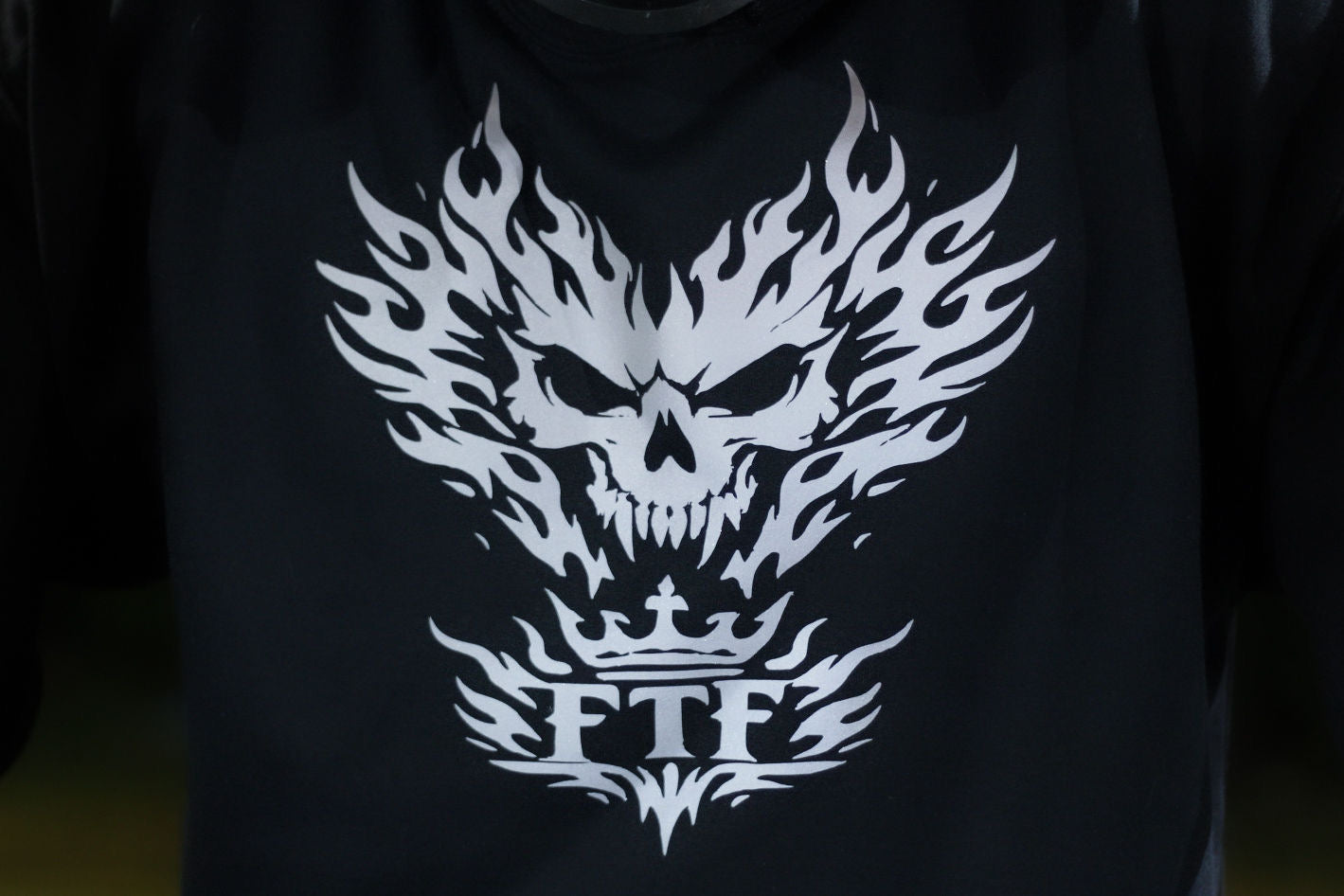 Reflective Skeleton Biker Hoodie – Night Riding gear | FTF Racing