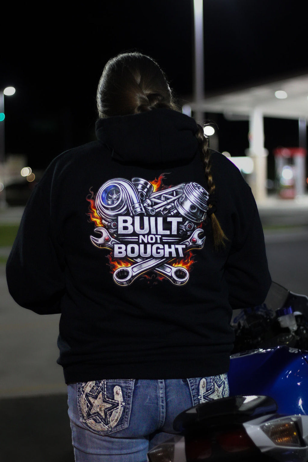 Built Not Bought Hoodie, Motorcycle Hoodie, Racing Hoodie, Gearhead Hoodie, Car Enthusiast Hoodie, Mechanic Hoodie, Graphic Hoodie, Automoti